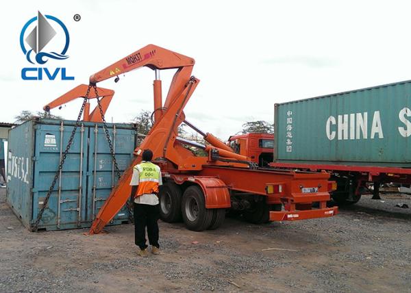 XCMG 20ft 40ft  Container Side Lifter 37 Tons Lift Capacity Box Loader Container Trailer