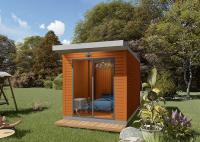Les maisons modulaires de construction préfabriquée légère de cadre en acier logent les kits mobiles pour établir les cadres légers en métal