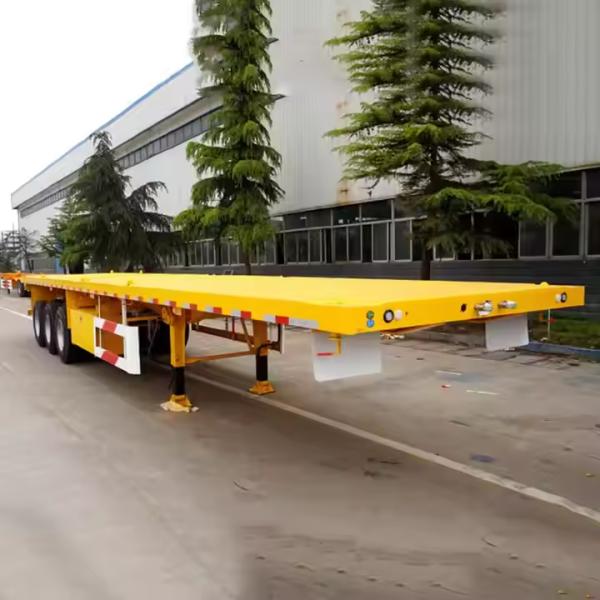 High Quality 40-100 Tons Fence Drop Side Board Trailer 3/4 Axle Cargo Sidewall Fence Semi Trailer Lowbed Semi Trailer for Sale