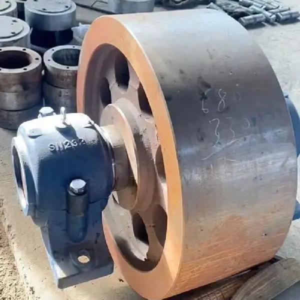 Customized High Temperature Resistant Rotary Kiln Idler Roller Gear Ring Accessories