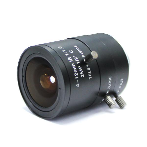 Vari Focal Manual Iris IR C Mount 4-12mm Machine Vision Camera Lenses