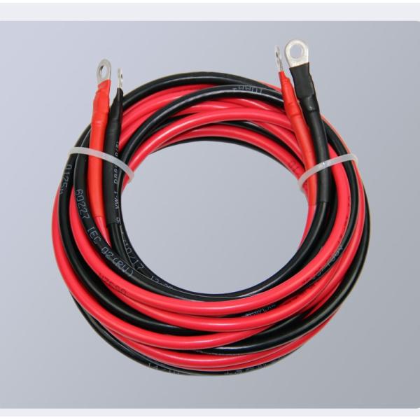 4 AWG Battery Connection Cable High Current Copper PVC 300cm 500cm
