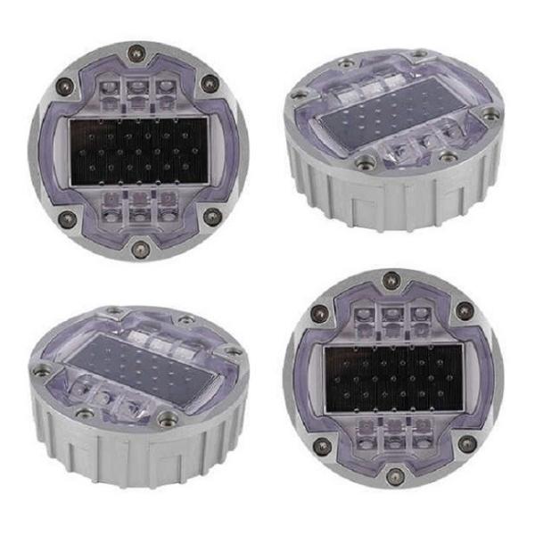1.2V 1200MAH Solar LED Road Studs Waterproof IP68 Anti UV PC