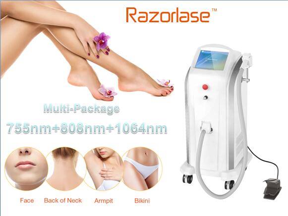 Stationary Diode Laser Hair Removal Machine