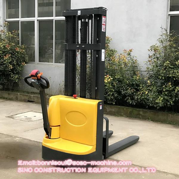Yellow Diesel Forklift Truck 2.2 Kw Mini Electric Power Stacker Forklift