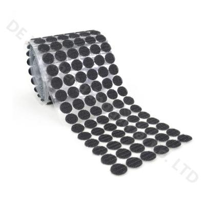 110mm Width Hotmelt Glue Hook And Loop Dots 50yards/Roll