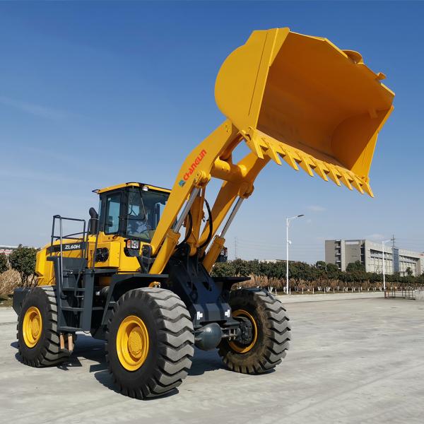 Аварийное торможение колесный загрузчик ZL60H фронтальный загрузчик строительная машина