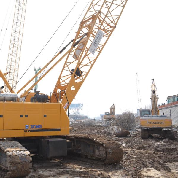 Full Potential Used Crawler Crane Xcmg 150T Crawling Lifting Equipment