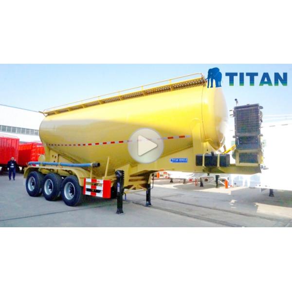 TITAN 3 Axle 35 CBM Pneumatic Dry Bulk Trailers for Sale