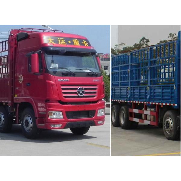 Dayun heavy-duty cargo transport truck diesel four-axle 3 seats 8×4 manual transmission 50 tons