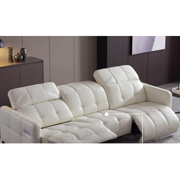 BN Italian-Style Chair Sofa Bed Electric Function Leather Sofa Modern Living Room Space Capsule Recliner Functional Sofa