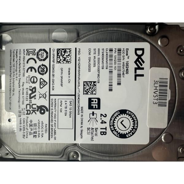2.4TB SAS 10K 12G 2.5インチ HDD 内部ハードディスク