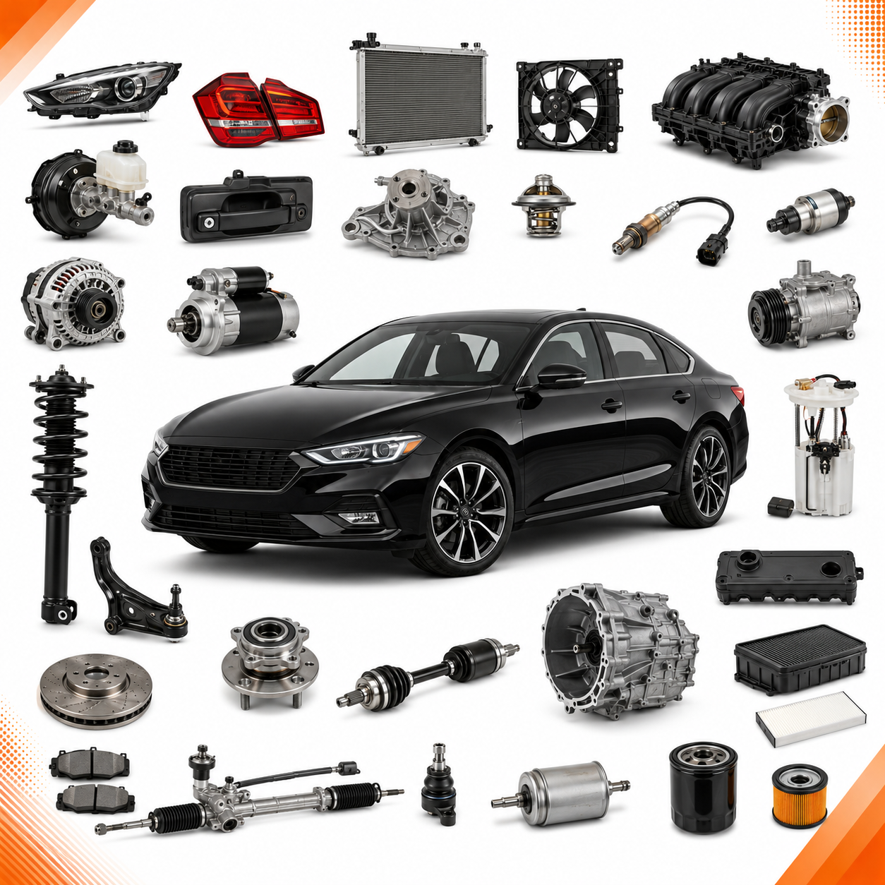 Aluminum Alloy SS Auto Transmission System Exhaust Oxygen Sensor MHK100728 Lambda Sensor