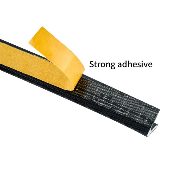 Thick Foam Weather Stripping High Density Rubber Foam Self Adhesive Weatherstrip Tape