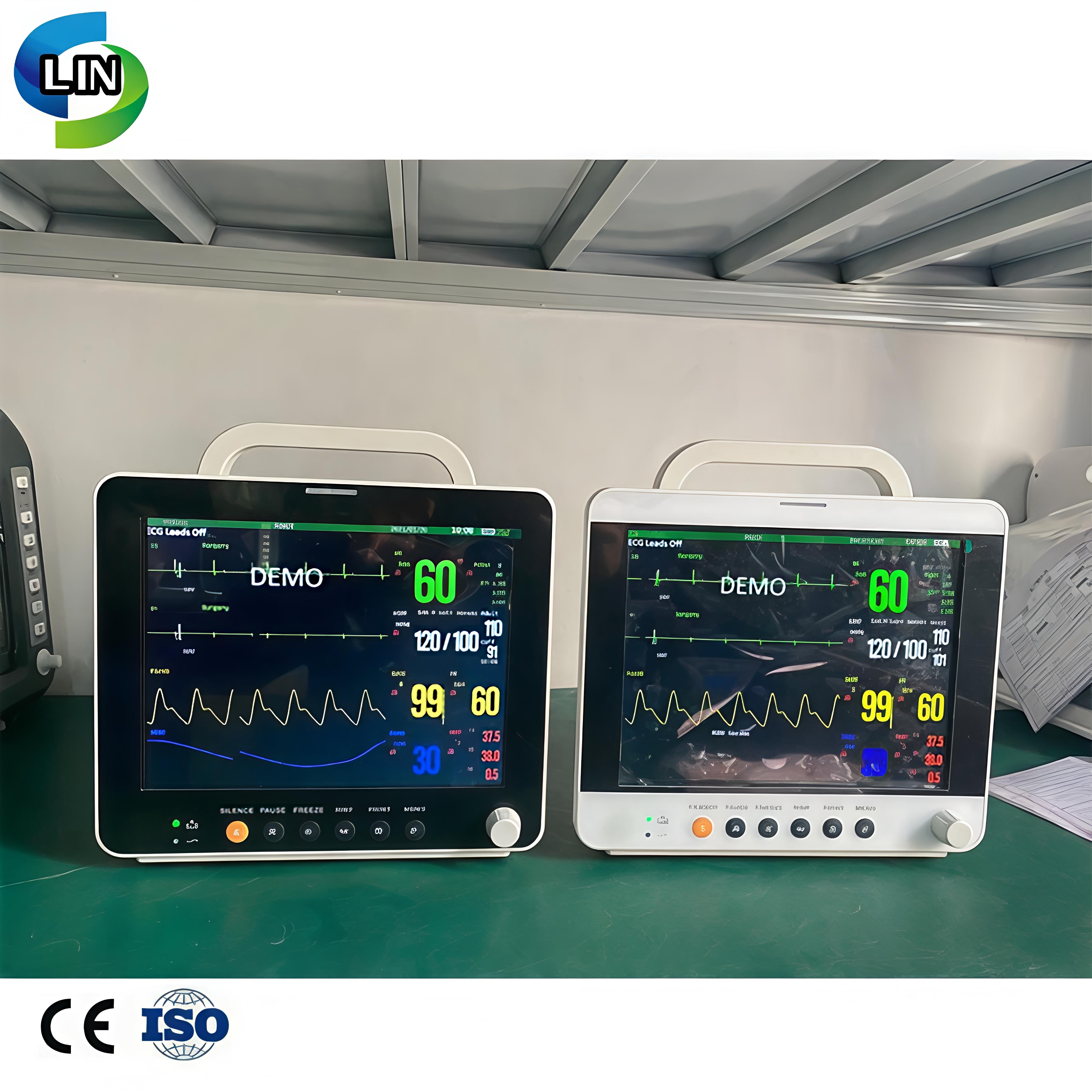 High Precision CE Certified Class II Medical Devices Operating Room Life Monitor ICU Monitor