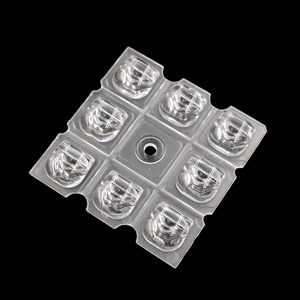 Материал ПК объектива СИД уличного света 8Pcs угла Muti 5050 SMD оптически