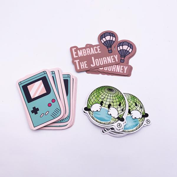 Individual Die Cut Sticker Labels Personalized Custom Self Adhesive Vinyl Stickers