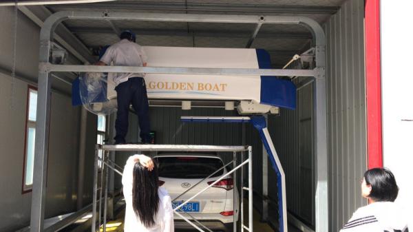 High Pressure 24hr 65l / Car 24.5kw Automatic Car Wash Machine