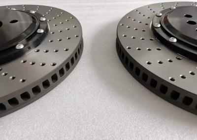 tipo de Grey Cast Iron 2pcs do disco do freio do carro da roda HT250 de 22in