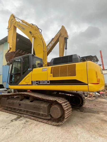 Excavadora de segunda mão Sh330 Sumitomo disponível para o próximo comprador