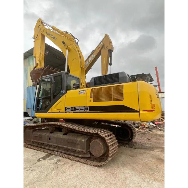 La excavadora de segunda mano Sh330 Sumitomo está disponible para el próximo comprador.