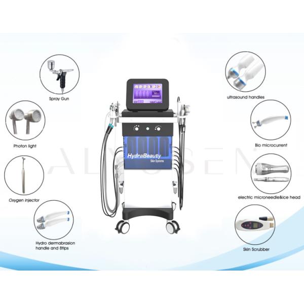 Корка Aqua заботы кожи машины Microdermabrasion красоты H202 гидро очищая 8 в 1
