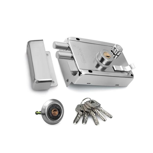 Безопасное дверное замко из нержавеющей стали Антикварный замк с двойным цилиндром