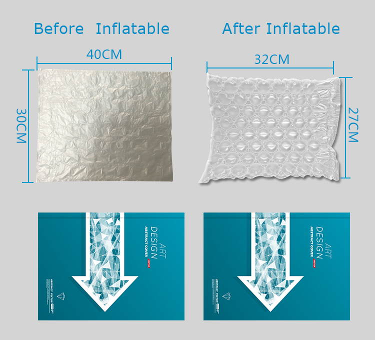 Подушка воздуха HDPE противоударная раздувная заполненная упаковывая срочную сумку воздушной колонны