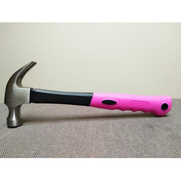 16OZ Forged Steel Hand Tools American Type Claw hammer Carpenter Hammer Nail hammer with Polishing and Lacquer Surface