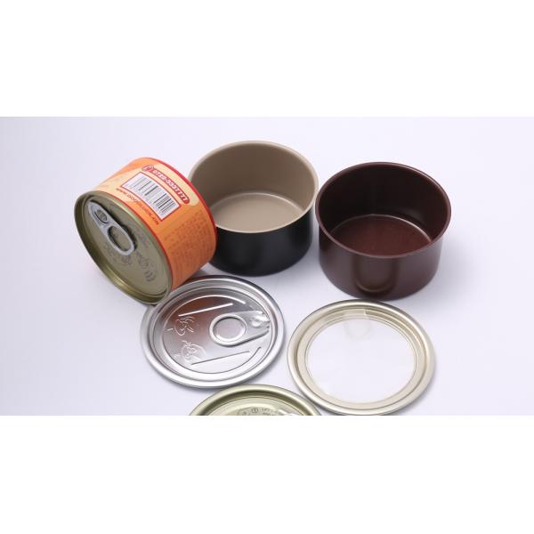 Оранжевое говядино Консервы круглые консервы из оловянных банок D65X34 мм 50 грамм мясная упаковка