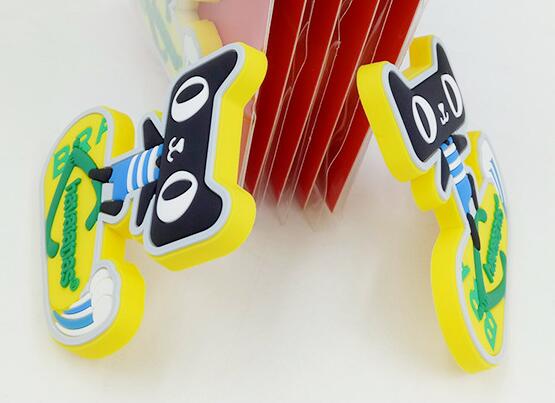 Funny Cat Silicone Fridge Magnet,Multi Colored Fridge Magnet For Home Decoration