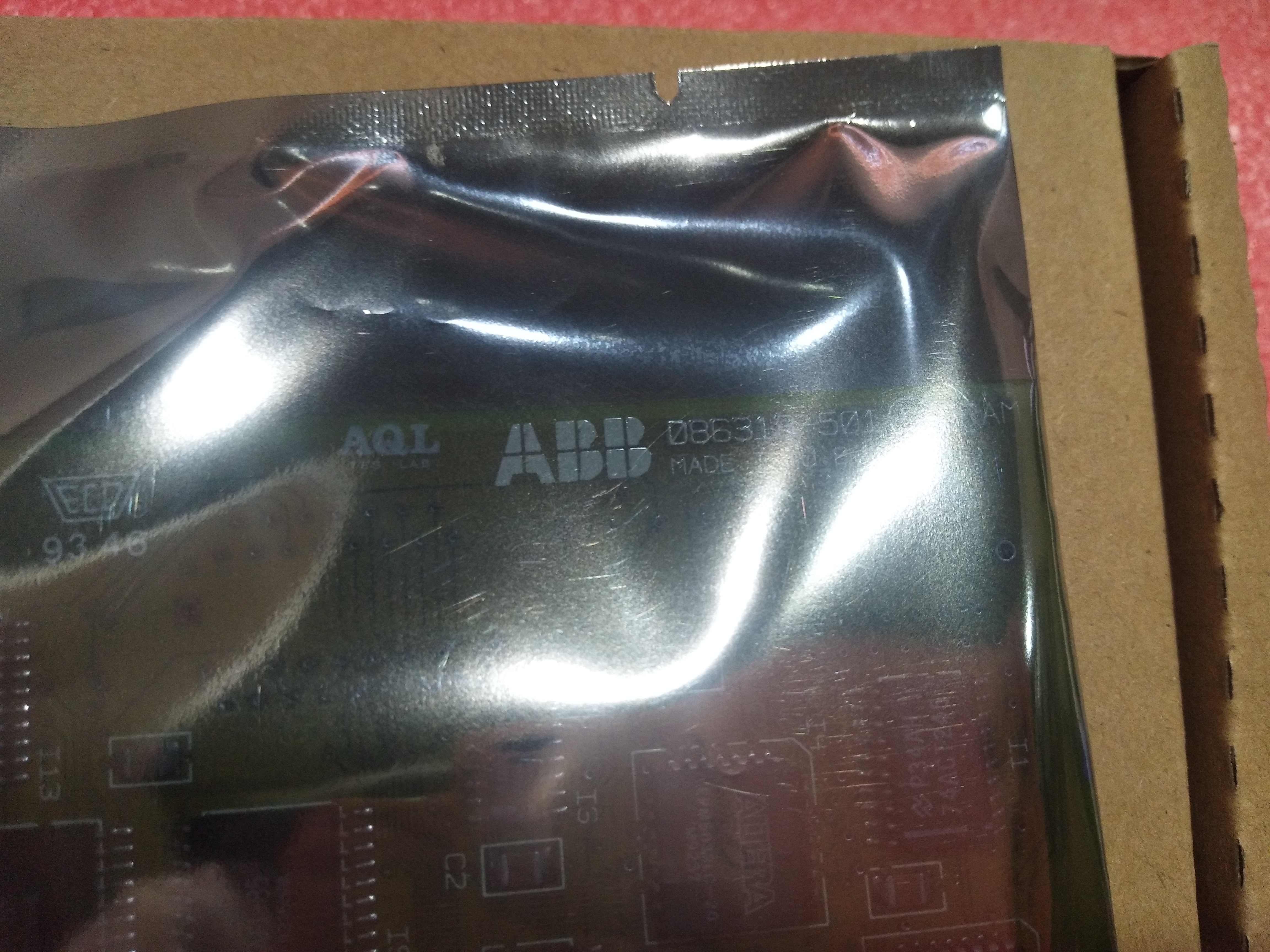 ДОЧЕРНАЯ ПЛАТА SRAM ПАМЯТИ PCA ABB 086318-001 СДЕЛАЛА В США MEM. Доска @@ PCA ДОЧЕРИ СОВЕРШЕННО НОВАЯ зеленая