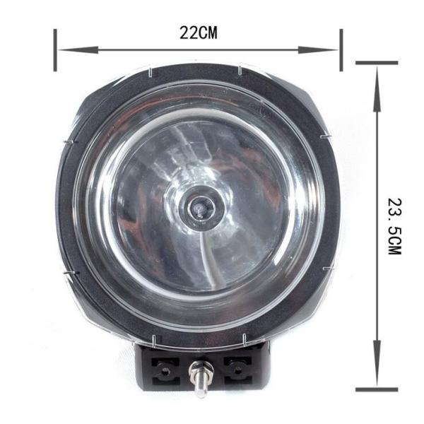 12V H3 HID Driving Lights For Hunting Camping Spotlight 35W / 55W / 70W