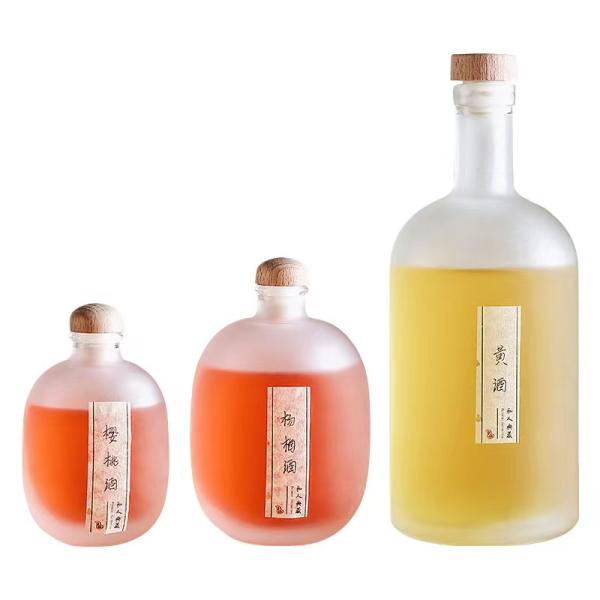 Бутылка для вина Yangmei, специальная стеклянная бутылка для производства вина, емкость для упаковки фруктового вина