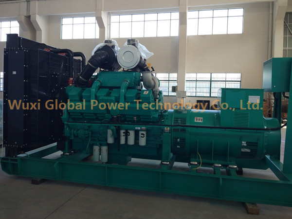 KTA38-G2 Cummins Generator Set Prime 730KW 913KVA With STAMFORD Alternator Generator