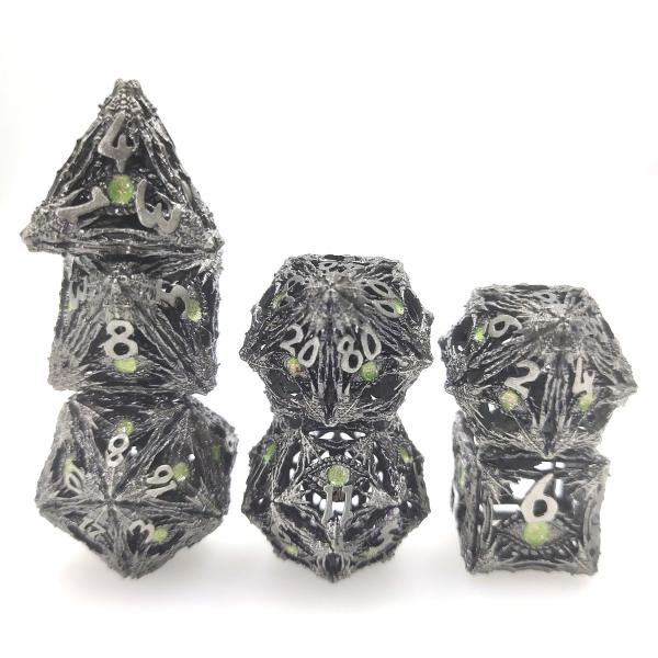 Dice Wear Resistant Edge Resin Portable For Shadow Run Dungeons and Dragons RPG