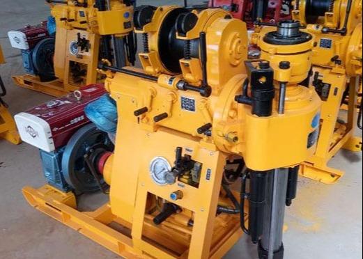 22kw Diesel Engine Hydraulic Drilling Rig Machine OEM 100 Meters Depth