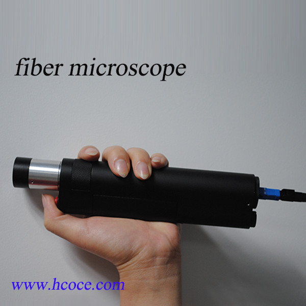 FTTx soulution 400X fiber inspection microscope optical fiber scope