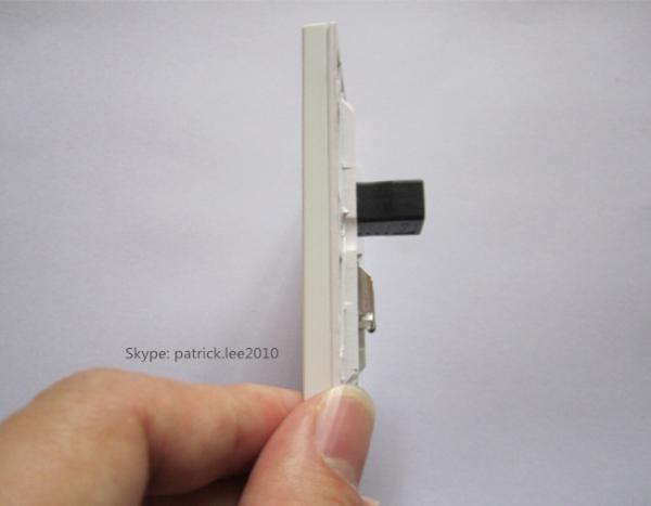 Hot Selling 86X86mm Wall Socket HDMI+RCA White Color Outlet Compatible For Home Used