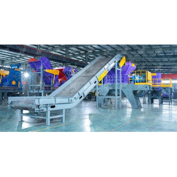 Xrido 300-22000Kg/H Double Shaft Waste Shredder for Plastic Metal Glass