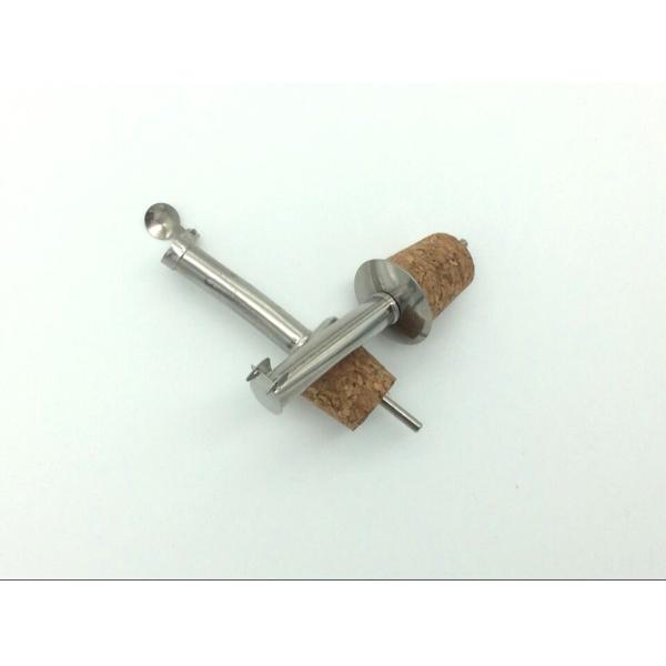 Customized LOGO Pour Spout For Oil and Wind with stainless steel cork GK-PS01