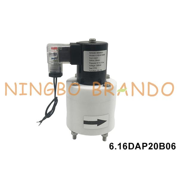 3/4'' PTFE Anti Corrosion Solenoid Valve