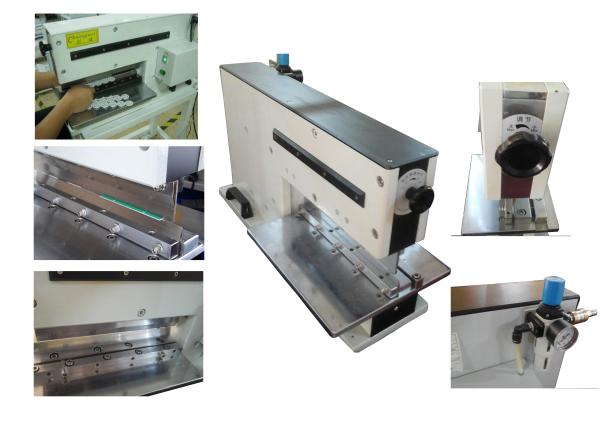 L480mm Blade MCPCB V Groove Cutting Machine with Different Thickness