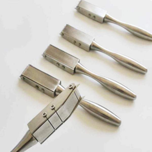 Paper and Tape FILM Film Strip Sample Cutter with Aluminum or Stainless Steel Handle