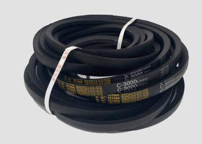 High Flexibility Trapezoid 3000mm Length V Belt Type C