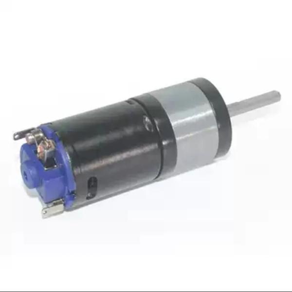 Motor duplo reto diminuto 6v 12v 25mm 2000rpm da engrenagem da C.C. do eixo