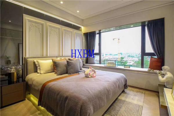 Timber Look 12A 24mm dual Glass Aluminum Wood Windows Reflective