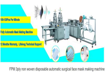 New Condition Disposable Medical Mask Making Machine Equipment Failure Rate 2%