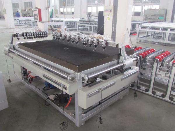 High Cutting Speed Glass Cutting Machine with Breaking Function,Automatic Mosaic Glass Roller Breaking Machine