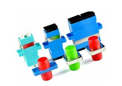 SM MM 0.2dB Fiber Optic Adapter Ceramic Sleeve LC SC Fiber Coupler